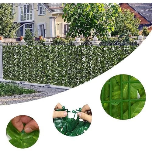 جدار طبيعي المظهر، يمنحك الخصوصية بجمال.